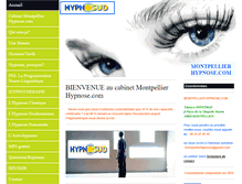 Tablet Screenshot of montpellierhypnose.com
